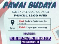 Pawai Budaya dalam rangkaia Peringatan HUT RI ke 79