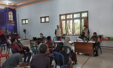 Vaksinasi Covid 19 di Desa Baosan Kidul