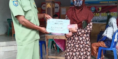 Pembagian Bantuan Langsung Tunai